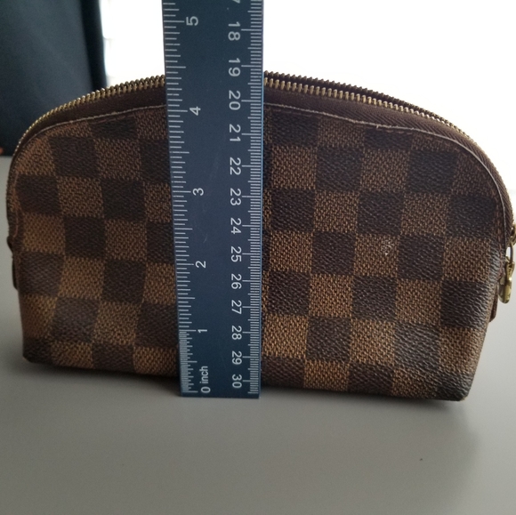 Louis Vuitton Vintage Makeup pouch Damier ebene print - Picture 12 of 16